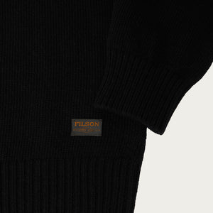 Tacoma crewneck sweater par Filson | Black (Black)