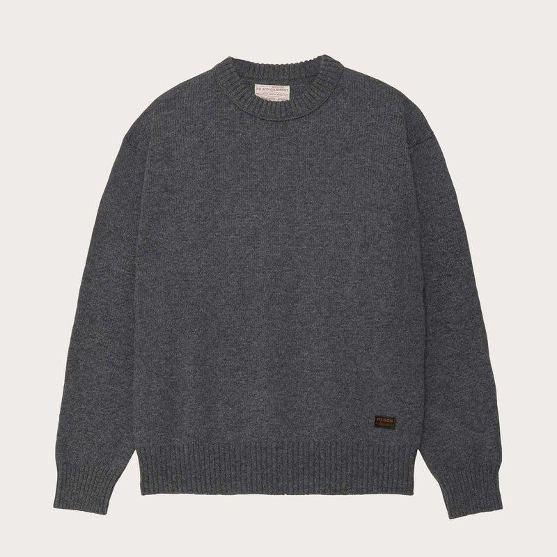 Tacoma crewneck sweater par Filson | Medium grey melange (Gray)