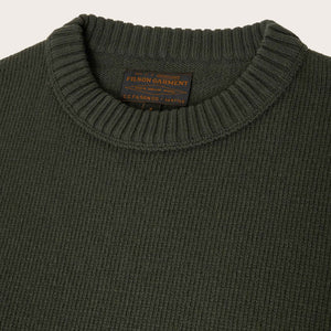 Tacoma crewneck sweater par Filson | Pine green (Green)
