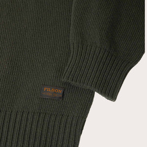 Tacoma crewneck sweater par Filson | Pine green (Green)