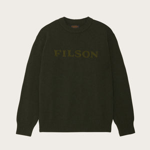 Tacoma logo sweater par Filson | Pine green (Green)