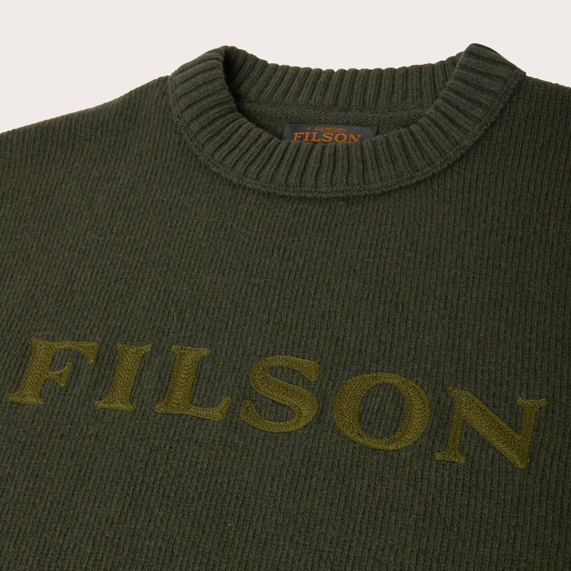 Tacoma logo sweater par Filson | Pine green (Green)