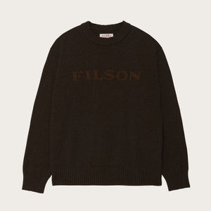 Tacoma logo sweater par Filson | Earth brown (Brown)