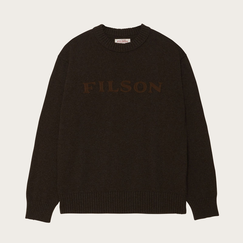 Tacoma logo sweater par Filson | Earth brown (Brown)