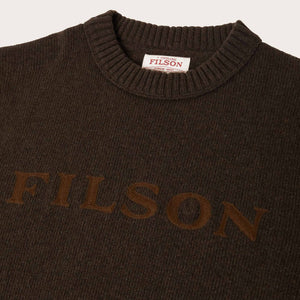 Tacoma logo sweater par Filson | Earth brown (Brown)