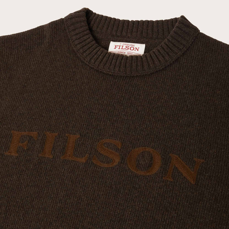Tacoma logo sweater par Filson | Earth brown (Brown)