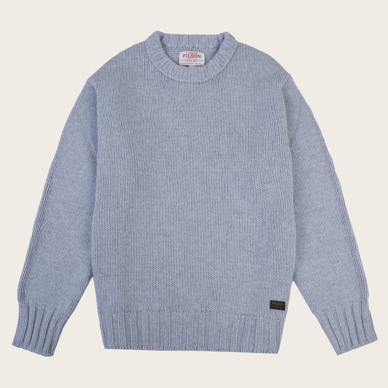 Bristol crewneck sweater par Filson | Iron frost (Blue)