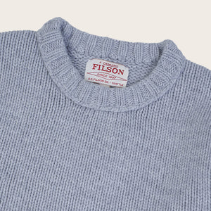 Bristol crewneck sweater par Filson | Iron frost (Blue)