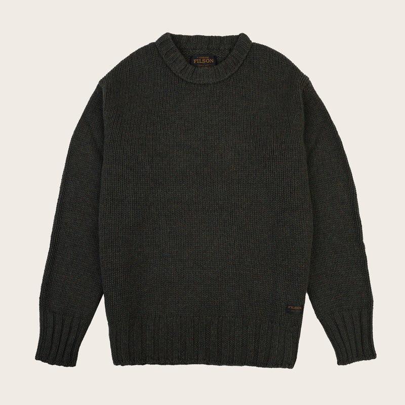 Bristol crewneck sweater par Filson | Shadow moss (Black)