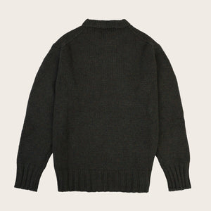 Bristol crewneck sweater par Filson | Shadow moss (Black)