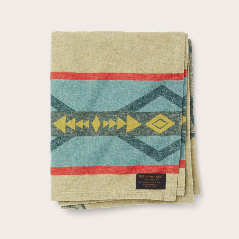 Trout blanket von Filson | Juniper trout (Blue)