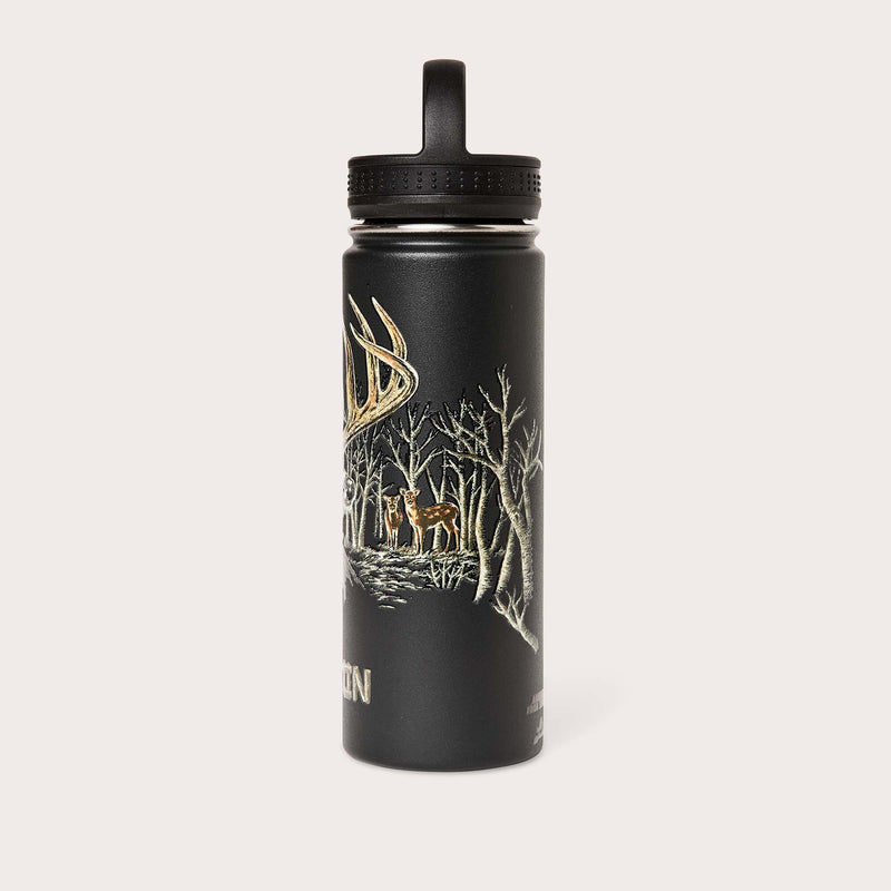 Insulated water bottle by Filson | Black deer wo (Black)