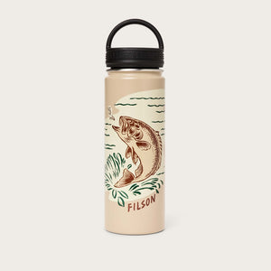 Insulated water bottle di Filson | Safari fish (Beige)