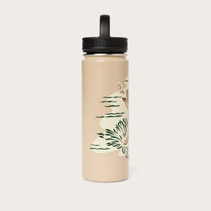 Insulated water bottle di Filson | Safari fish (Beige)