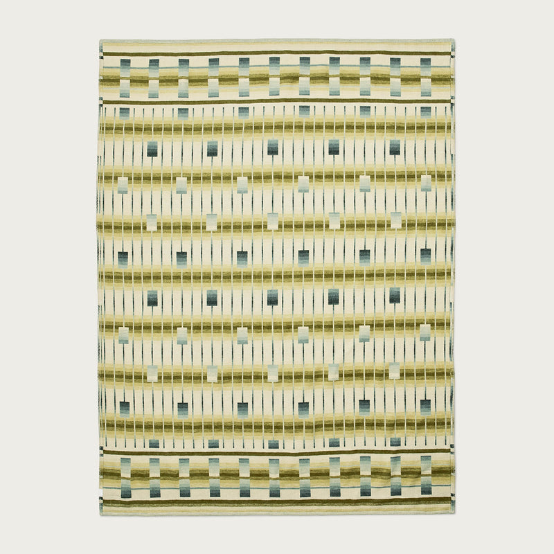 Cotton blanket von Filson | Tan / geometric ombr (Beige)