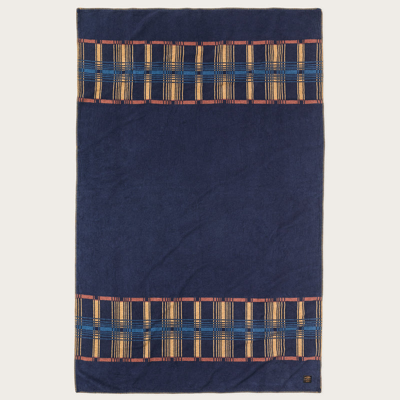 Couverture en coton par Filson | Navy / irondale (Blue)