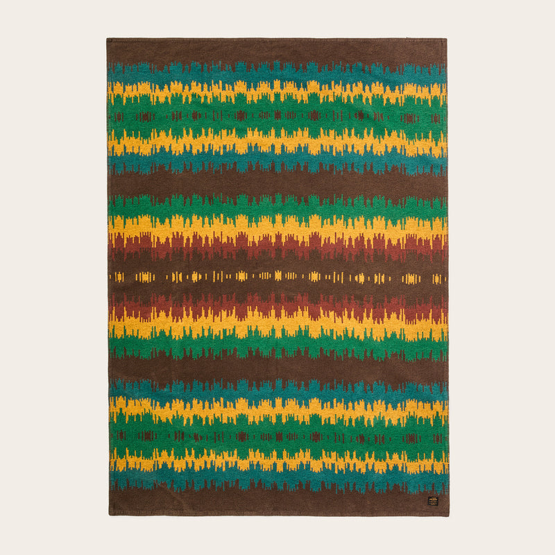 Northern lights cotton blanket par Filson | Dark tan multi (Multicolor)
