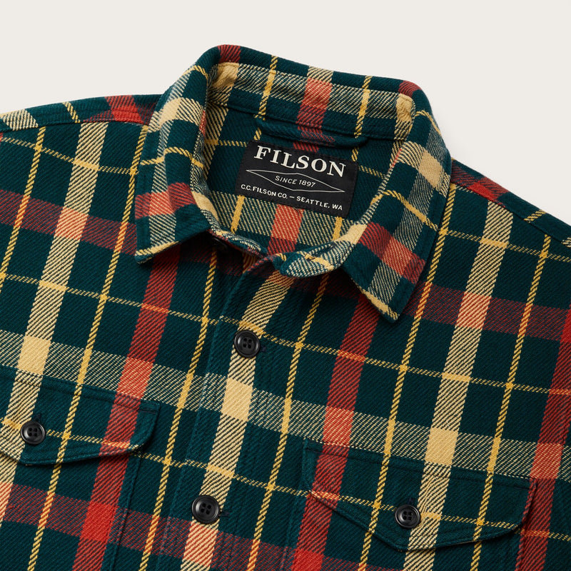 Deer island jac-shirt von Filson | Gibraltar blue (Blue)