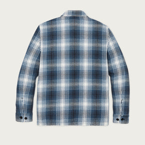 Deer island jac-shirt von Filson | Cobalt / natural shadow plaid (Blue)