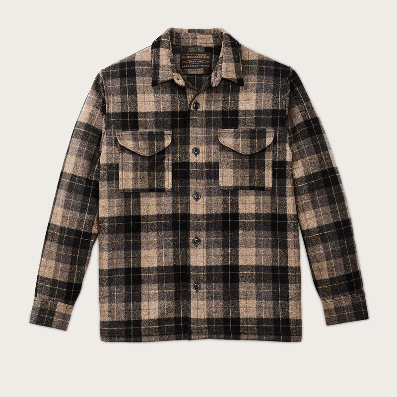 Wool jac-shirt by Filson | Oat / brown / heathe (Brown)