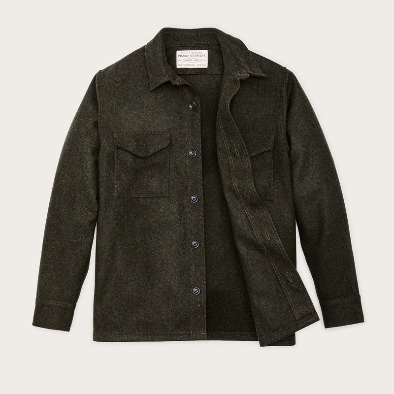 Wool jac-shirt by Filson | Forest green (Green)