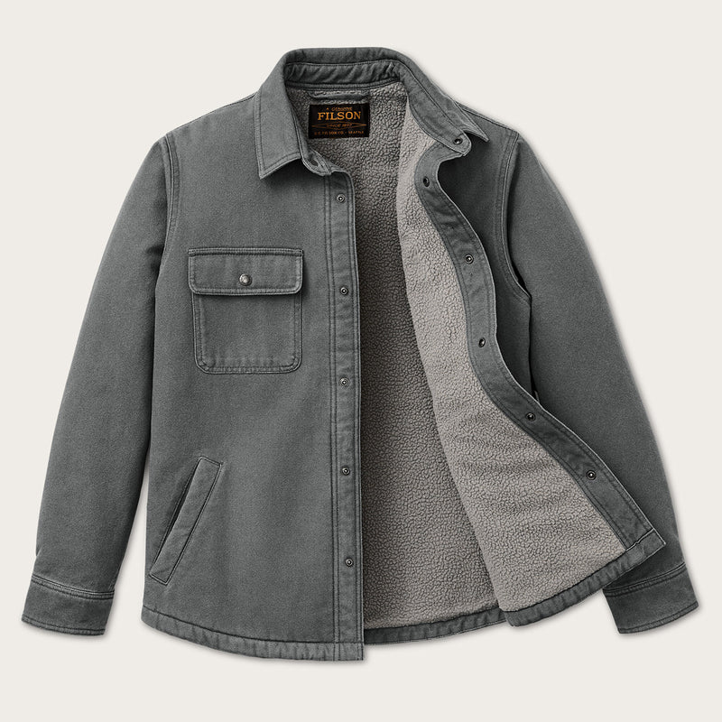 Fleece-lined jac-shirt par Filson | Rockslide gray (Gray)