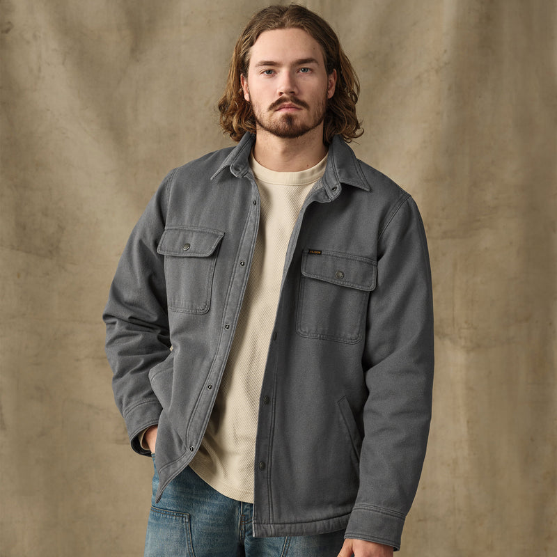 Fleece-lined jac-shirt par Filson | Rockslide gray (Gray)