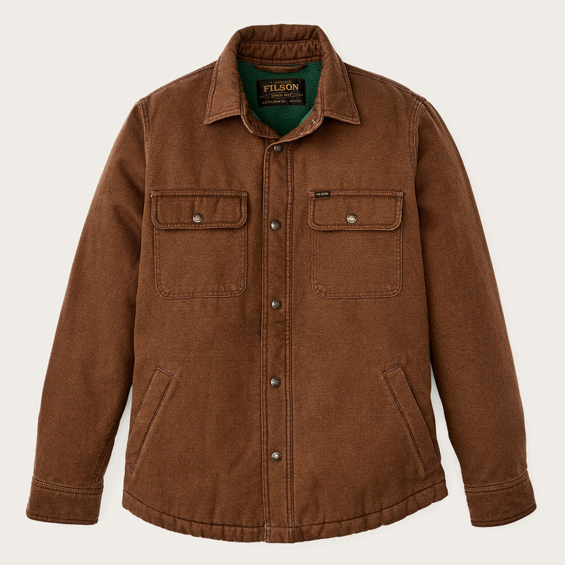 Fleece-lined jac-shirt von Filson | Brown (Brown)