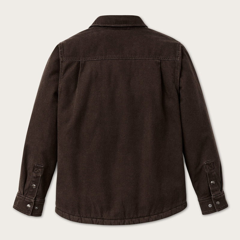 Fleece-lined jac-shirt par Filson | Dark brown (Brown)