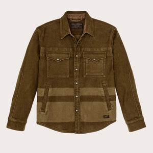 Beartooth jac-shirt by Filson | Marsh olive blanket (Brown)