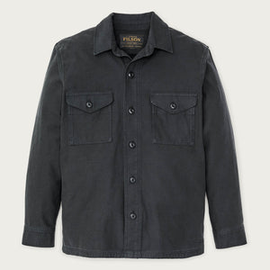 Field jac-shirt par Filson | Washed faded black (Black)