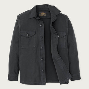 Field jac-shirt par Filson | Washed faded black (Black)