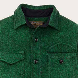 Mackinaw wool jac-shirt di Filson | Kelly green b (Green)