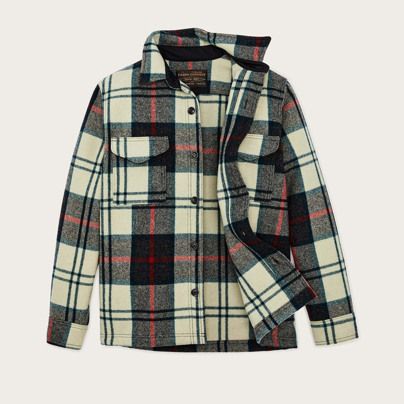 Mackinaw wool jac-shirt di Filson | Cream multi p (Multicolor)