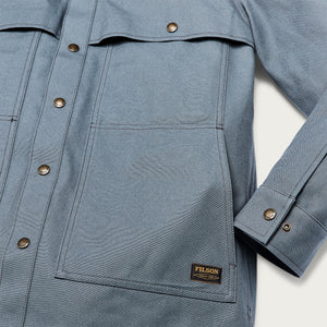 Dry tin cloth forester jac-shirt von Filson | Storm blue (Blue)