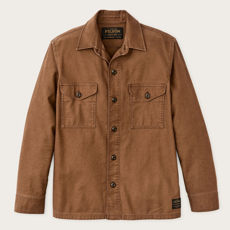 Jac-shirt clarkston di Filson | Labrador brown (Brown)