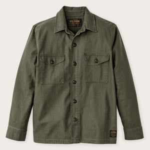 Jac-shirt clarkston di Filson | Surplus green (Green)