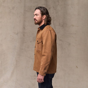 Rustic canvas jac-shirt by Filson | Whiskey (Brown)