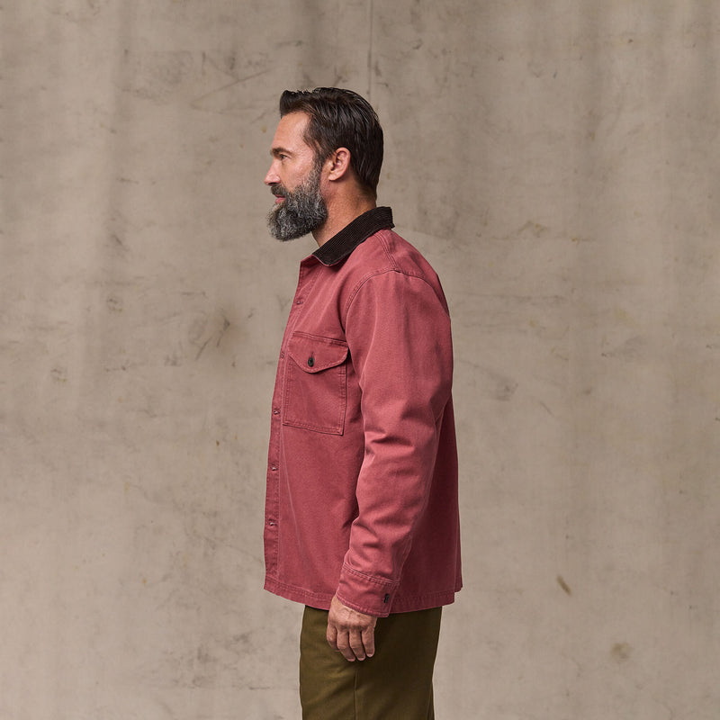 Rustic canvas jac-shirt by Filson | Red rock (Red)