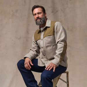 Colchuck forester jac-shirt par Filson | Ash heather (Beige)