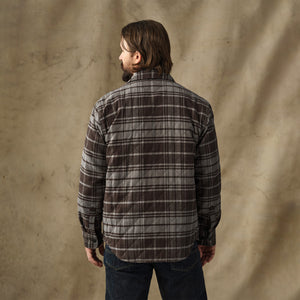 Insulated flannel jac-shirt par Filson | Brown / gray plaid (Gray)
