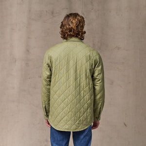 Insulated flannel jac-shirt par Filson | Lakebed (Green)