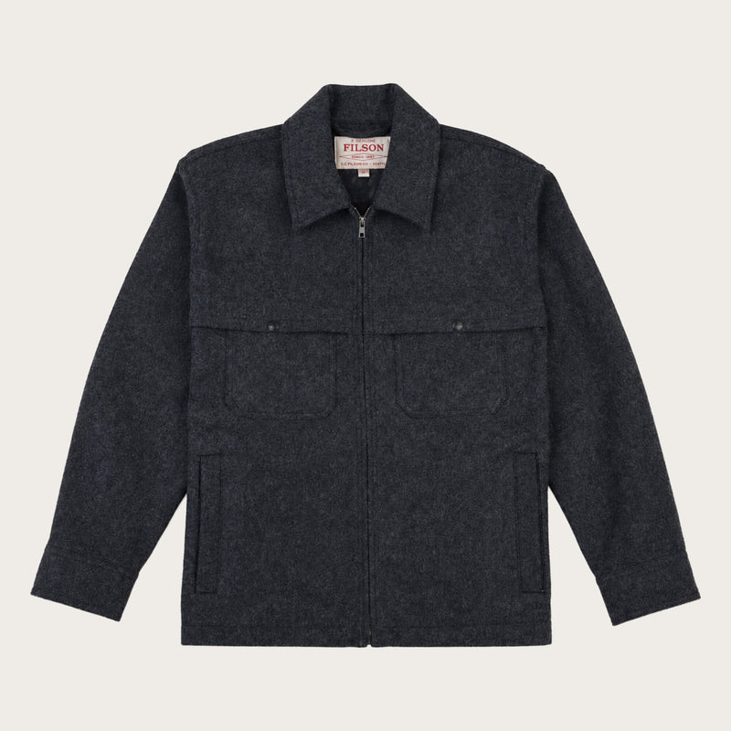 Forester wool jacket par Filson | Dark heather grey (Gray)