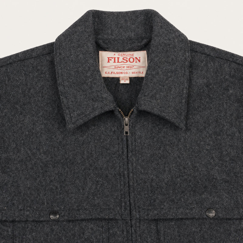 Forester wool jacket par Filson | Dark heather grey (Gray)