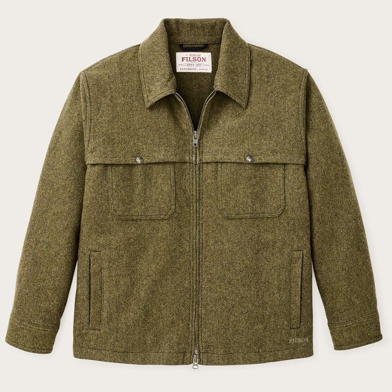 Forester wool jacket par Filson | Field green (Green)