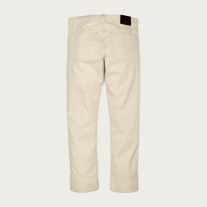 Dry tin cloth 5-pocket pants by Filson | Natural seed (Beige)