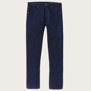 Dry tin cloth 5-pocket pants by Filson | Indigo (Blue)