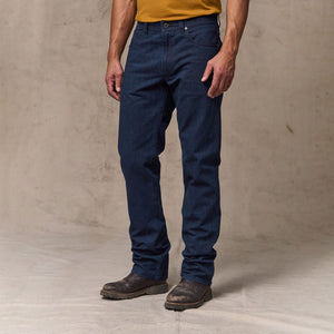 Dry tin cloth 5-pocket pants by Filson | Indigo (Blue)