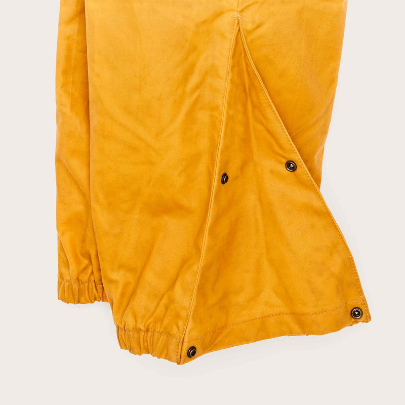 Foul weather rain pants by Filson | Larch gold (Orange)