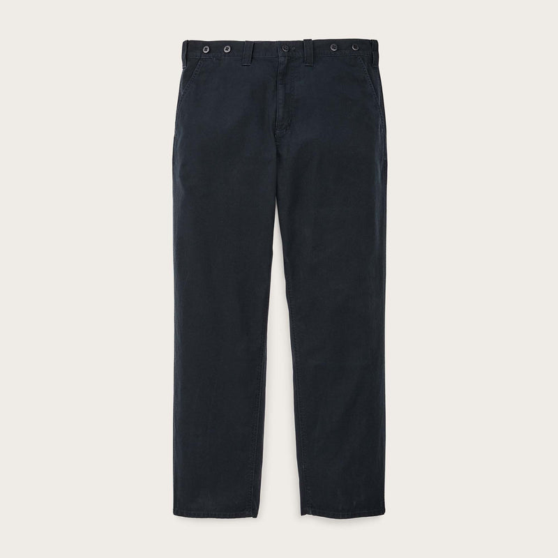 Safari cloth pants by Filson | Anthracite (Blue)